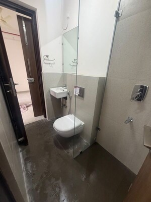 Bathroom in 1 BHK Apartment at Piramal Vaikunth, Balkum Pada – for Rent