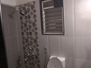 Bathroom in 3 BHK Apartment at Abhinav Apartment Baner, Baner – for Rent