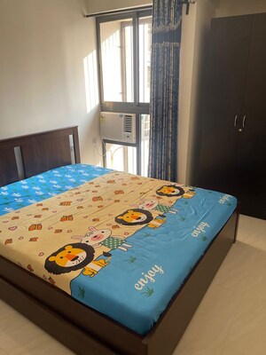 Bedroom in 1 BHK Apartment at Lodha Crown Quality Homes, Majiwada – for Rent