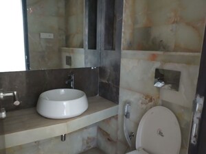 Bathroom in 3 BHK Apartment at Transcon Flora Heights, Andheri West – for Sale