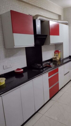Kitchen in 2 BHK Builder Floor at Sushant Lok I – for Rent
