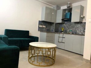 Kitchen in 1 BHK Builder Floor at Sushant Vyapaar Kendra, Sector 43 – for Rent