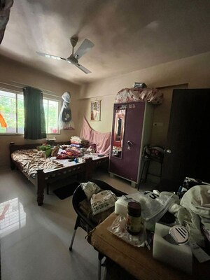 Living Room in 2 BHK Apartment at Rahul Park - D1 D2 D3 Building, Warje – for Sale