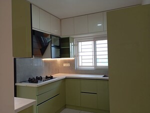 Kitchen in 3 BHK Apartment at Sumadhura Acropolis, Gachibowli – for Rent