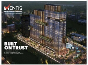  Office Space – Exterior View View at GYGY Mentis, Sector 140 Noida - for Sale
