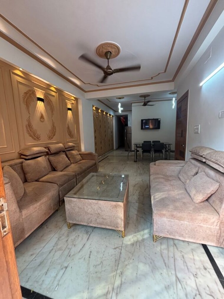 Living Room, saket 2 Bedroom 900 Sq.Ft. Apartment In Saket Delhi 10677879