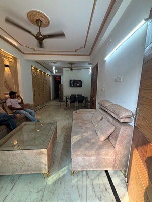 Living Room in 2 BHK Apartment at Saket – for Rent