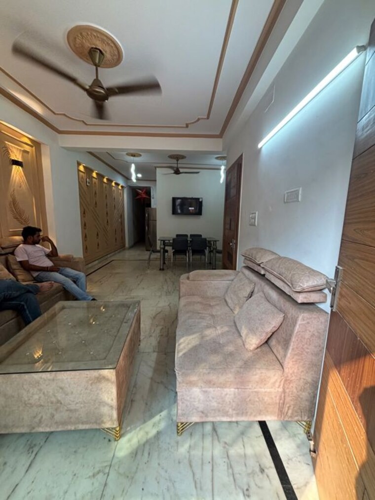 Living Room, saket 2 Bedroom 900 Sq.Ft. Apartment In Saket Delhi 10677879