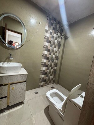 Bathroom in 2 BHK Apartment at Saket – for Rent
