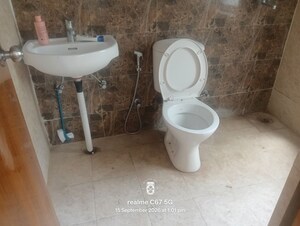 Bathroom in 3 BHK Apartment at Amrapali Enchante, Tech Zone 4 Greater Noida – for Rent