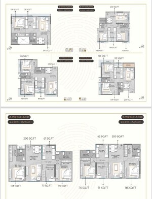 Floor Plan in 2 BHK Apartment at Modirealty Acacia, Dahisar East – for Sale