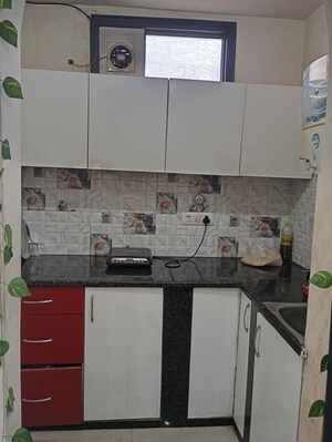 Kitchen in 1 BHK Builder Floor at Sant Nagar – for Rent