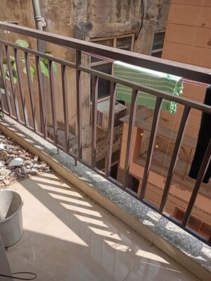 Balcony in 1 BHK Builder Floor at Sant Nagar – for Rent