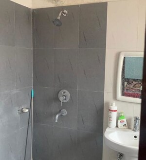 Bathroom in 3 BHK Apartment at Nagla – for Rent
