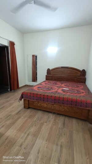 Bedroom in 3 BHK Builder Floor at Sushant Lok I – for Rent