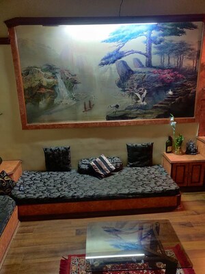 Living Room in 2 BHK Apartment at Ved Bhavan Apartment, Kothrud – for Rent