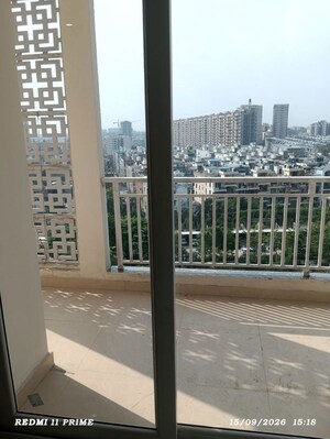 Balcony in 3 BHK Apartment at Motia Blue Ridge, Dhakoli – for Rent