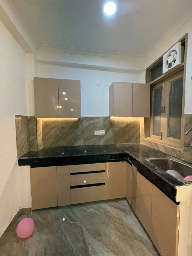 Kitchen, neb sarai 1 Bedroom 450 Sq.Ft. Builder Floor In Neb Sarai Delhi 10677928