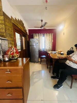 Dining area in 3 BHK Apartment at Maharishi Dayanand CGHS, Vasant Kunj – for Sale