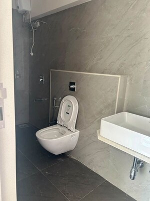 Bathroom in 2 BHK Apartment at Sadguru Avenue, Dahisar East – for Rent