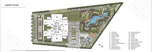 Master Plan in 4 BHK Apartment at Dasnac Westminster, Sector 146 – for Sale