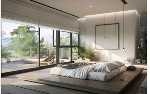 Bedroom in 4 BHK Apartment at Dasnac Westminster, Sector 146 – for Sale