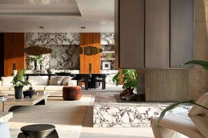 Living Room in 5 BHK Apartment at Pristine Amore, Kalyani Nagar – for Sale
