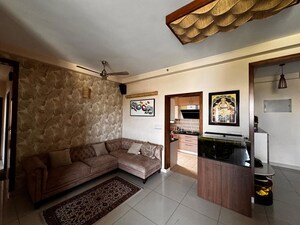 Living Room in 3 BHK Apartment at Prestige Lake Ridge, Uttarahalli – for Sale