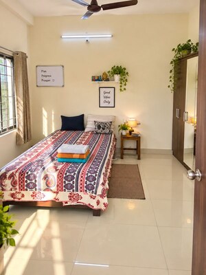 Bedroom in 3 BHK Apartment at Fresh Living Apartments, Madhapur – for Sale