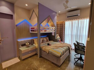 Bedroom in 5 BHK Apartment at Marathon Monte Carlo, Mulund West – for Sale