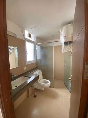 Bathroom in 3 BHK Apartment at Emaar Imperial Gardens, Sector 102 – for Rent