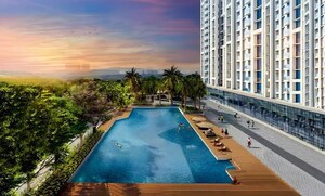 Swimming Pool in 2 BHK Apartment at Larkins 315 Rio, Panch Pakhadi – for Sale