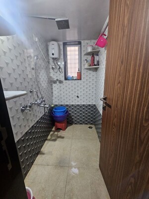 Washroom in 2 BHK Apartment at Anand Nagar Park CHS, Kothrud – for Rent