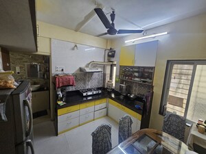 Kitchen in 2 BHK Apartment at Anand Nagar Park CHS, Kothrud – for Rent