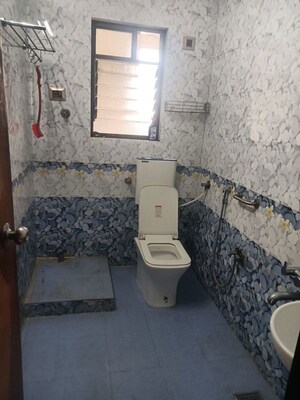 Bathroom in 2 BHK Apartment at Harsh Vihar, Aundh – for Rent