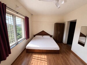Bedroom in 2 BHK Apartment at Ravetkar Sanket, Kothrud – for Rent