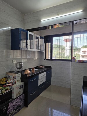 Kitchen in 3 BHK Apartment at Pashan Gaon – for Rent