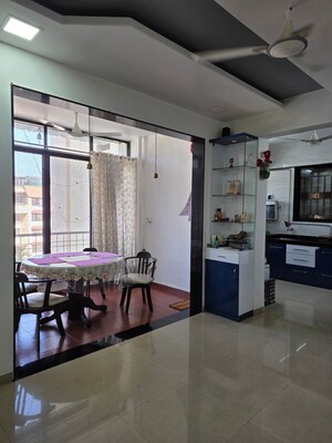 Kitchen in 3 BHK Apartment at Pashan Gaon – for Rent