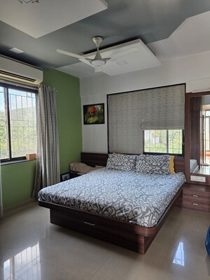 Bedroom in 3 BHK Apartment at Pashan Gaon – for Rent
