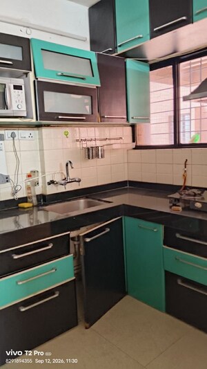 Kitchen in 2.5 BHK Apartment at Kumar Shantiniketan Phase 1, Pashan – for Rent