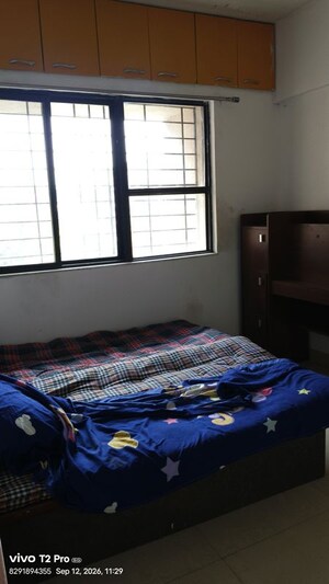 Bedroom in 2.5 BHK Apartment at Kumar Shantiniketan Phase 1, Pashan – for Rent