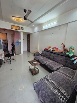 Living Room in 2 BHK Apartment at GK Aryavat, Ravet – for Sale