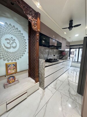 Balcony in 4 BHK Apartment at Viman Nagar – for Rent