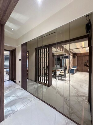 Building Lobby in 4 BHK Apartment at Viman Nagar – for Rent