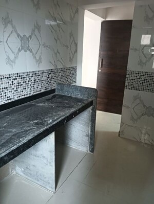 Kitchen in 3 BHK Apartment at DGS Sheetal Tapovan, Malad East – for Rent