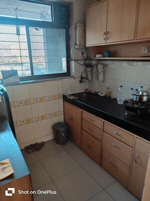 Kitchen in 1 BHK Apartment at Man Mandir CHS, Nerul Sector 19 – for Rent