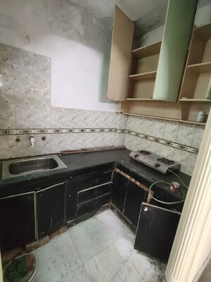 Kitchen in 2 BHK Builder Floor at Khirki Extension – for Rent