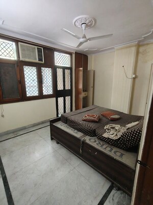 Bedroom in 2 BHK Builder Floor at Khirki Extension – for Rent
