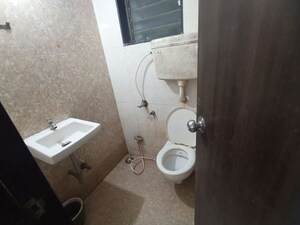 Bathroom in 1 BHK Apartment at Rosa Classic Apartment, Kasarvadavali – for Rent