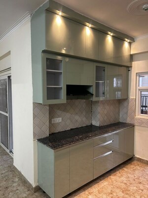 Kitchen in 3 BHK Apartment at Amrapali Terrace Homes, Tech Zone 4 Greater Noida – for Rent